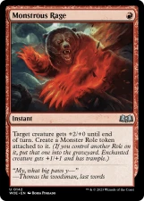 Monstrous Rage card image