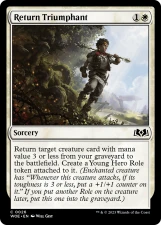 Return Triumphant card image