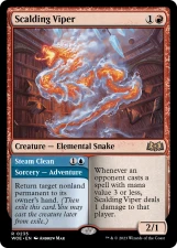 Scalding Viper // Steam Clean card image