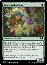Toadstool Admirer card image