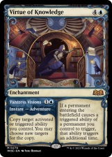 Virtue of Knowledge // Vantress Visions card image