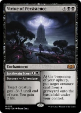 Virtue of Persistence // Locthwain Scorn card image