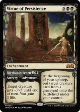 Virtue of Persistence // Locthwain Scorn card image