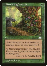 Blossoming Wreath card image