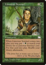 Llanowar Sentinel card image