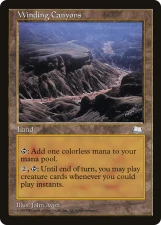 Winding Canyons card image