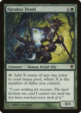 Harabaz Druid card image