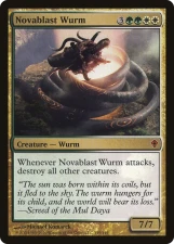 Novablast Wurm card image