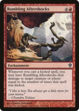 Rumbling Aftershocks card image