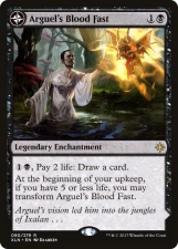 Arguel’s Blood Fast // Temple of Aclazotz card image