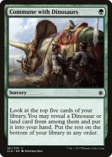 Commune with Dinosaurs card image
