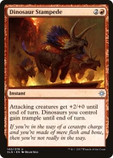 Dinosaur Stampede card image