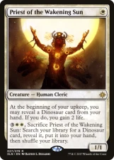 Priest of the Wakening Sun card image