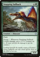 Snapping Sailback card image