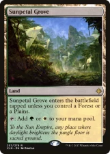 Sunpetal Grove card image