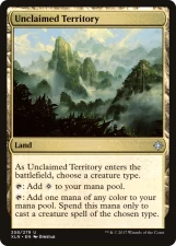 Unclaimed Territory card image