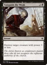 Vanquish the Weak card image
