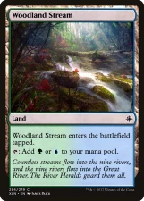 Woodland Stream card image