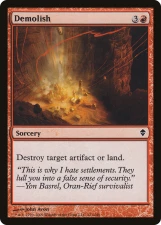 Demolish card image
