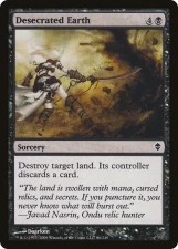Desecrated Earth card image