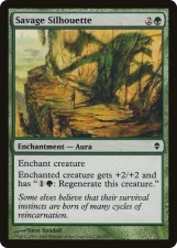 Savage Silhouette card image