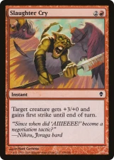 Slaughter Cry card image