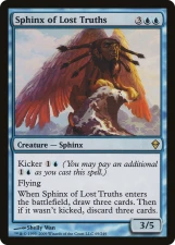 Sphinx of Lost Truths card image