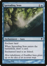 Spreading Seas card image