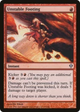 Unstable Footing card image