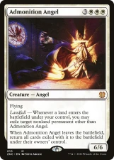 Admonition Angel card image