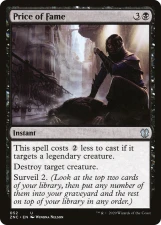 Price of Fame card image