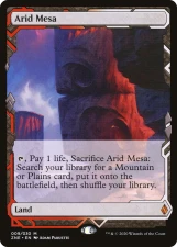 Arid Mesa card image