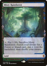 Misty Rainforest card image