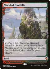 Wooded Foothills card image