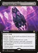 Inscription of Ruin card image