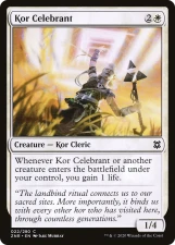 Kor Celebrant card image