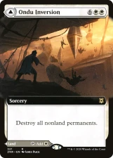 Ondu Inversion // Ondu Skyruins card image