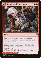 Song-Mad Treachery // Song-Mad Ruins card image