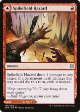 Spikefield Hazard // Spikefield Cave card image