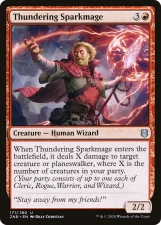 Thundering Sparkmage card image
