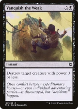 Vanquish the Weak card image