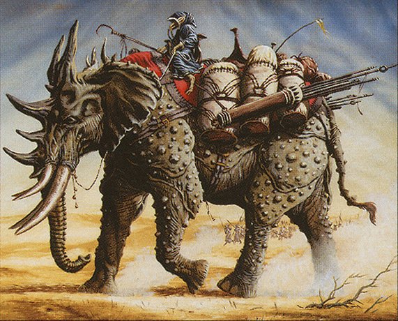 Trained Armodon