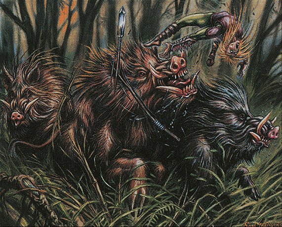 Crashing Boars