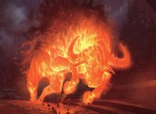 Charging Cinderhorn
