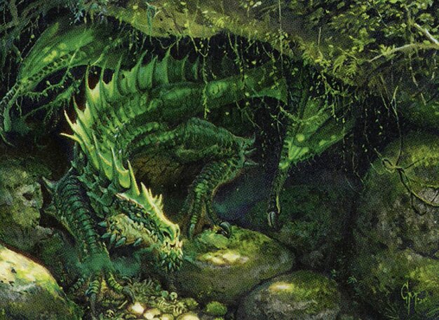 Lurking Green Dragon