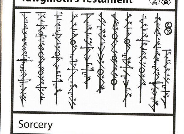 Yawgmoth’s Testament