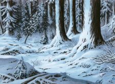 Snow-Covered Forest