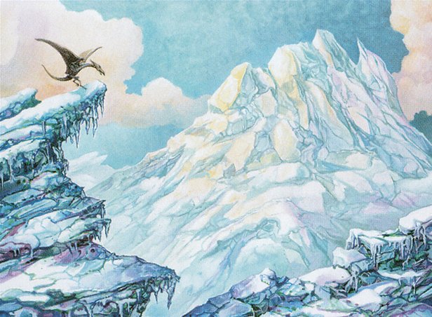 Snow-Covered Mountain