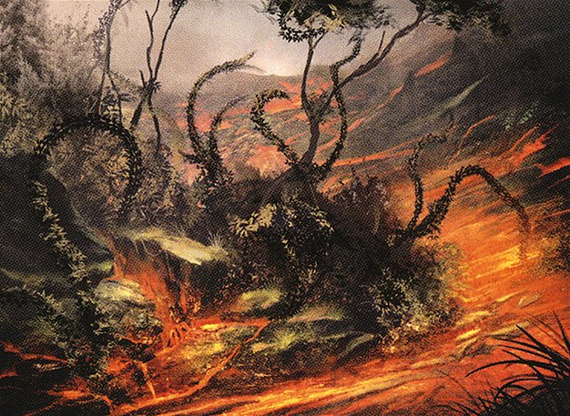 Explosive Vegetation