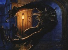 Tangleclaw Werewolf // Fibrous Entangler